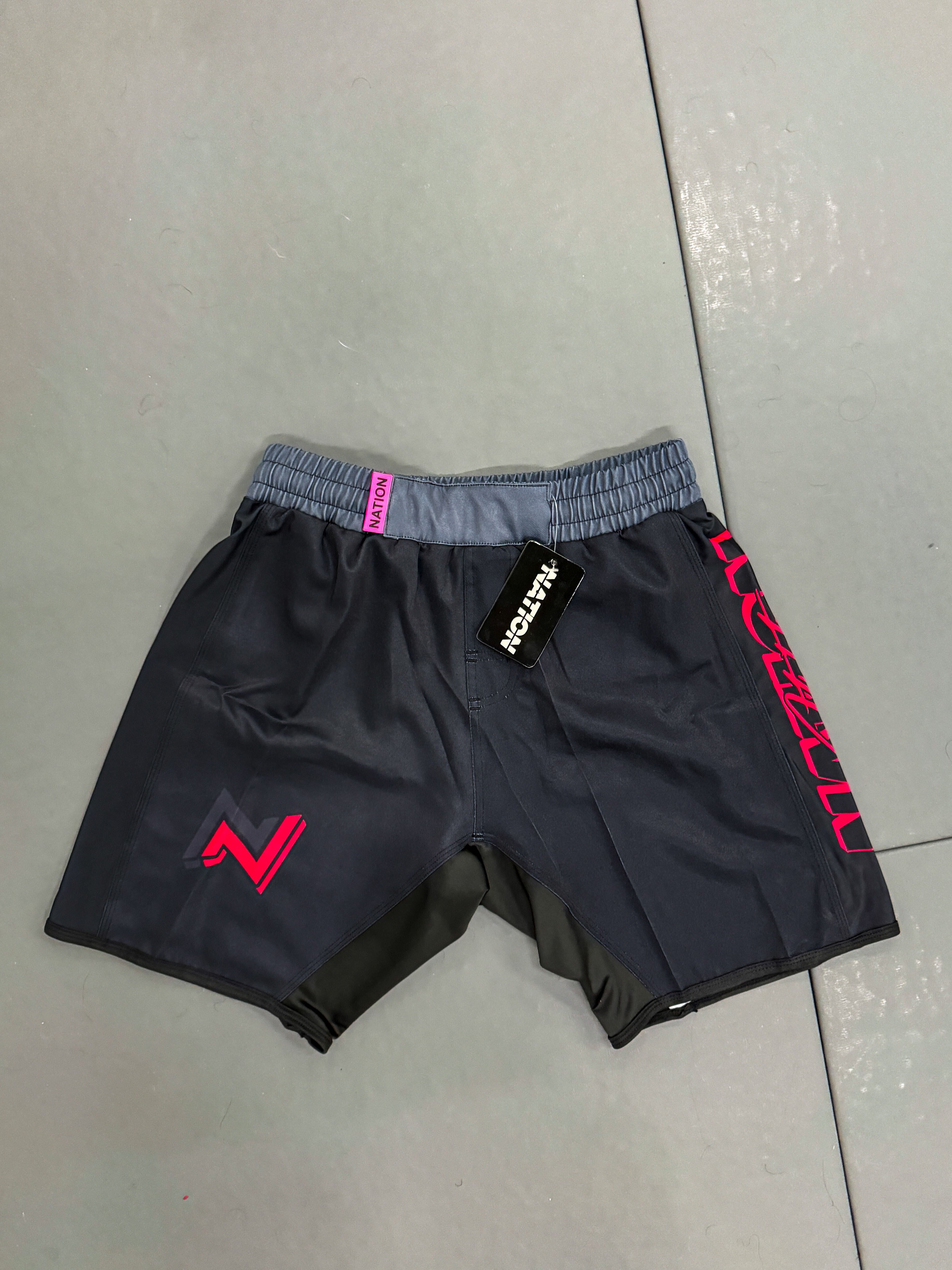 Jiu Jitsu Murder Yoga V2 fight shorts for BJJ grappling, wrestling and MMA