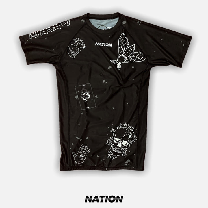 Dark Arts Grappler | NoGi BJJ Rash Guard - Nation Athletics Bjj