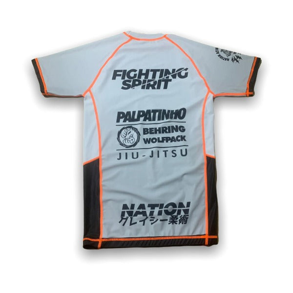 ranked custom bjj rash guard | Nation Jiu jItsu