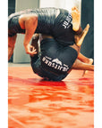 Jujitsuka Black BJJ Grappling Shorts - For jiu jitsu, wrestling, crossfit and MMA