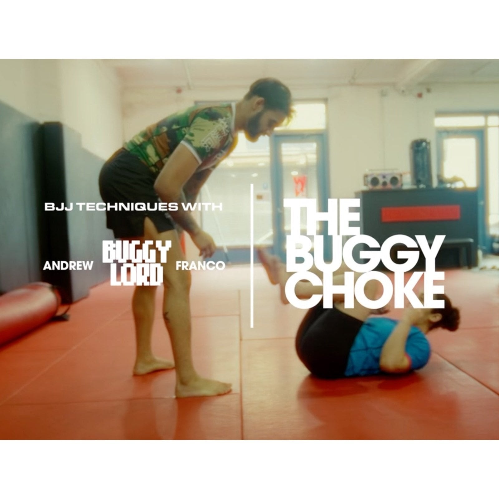 NOGI - Buggy Choke from top side control in 2 minutes!