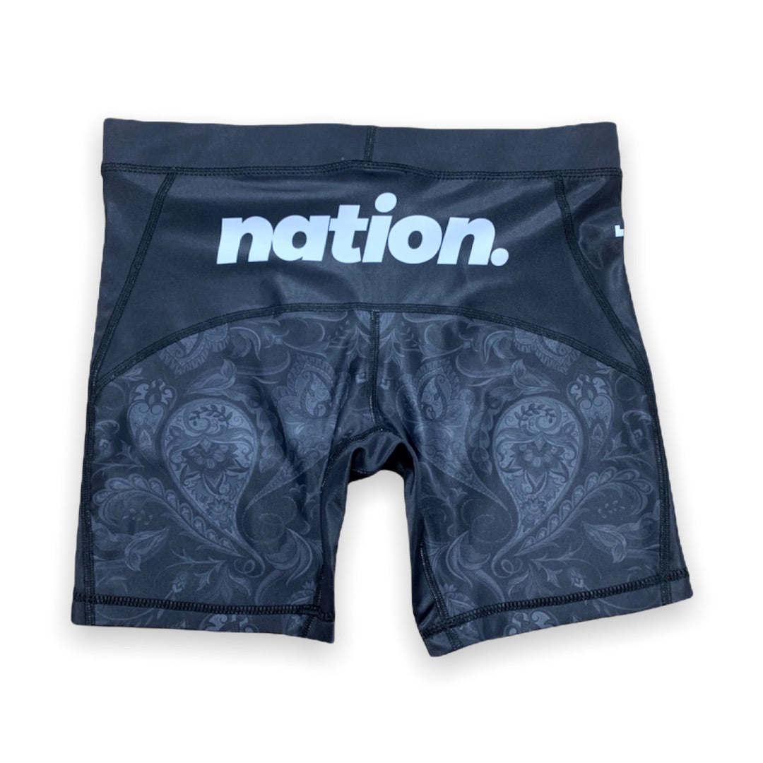 Paisley Smoke | Vale Tudo Shorts - Nation Athletics Bjj