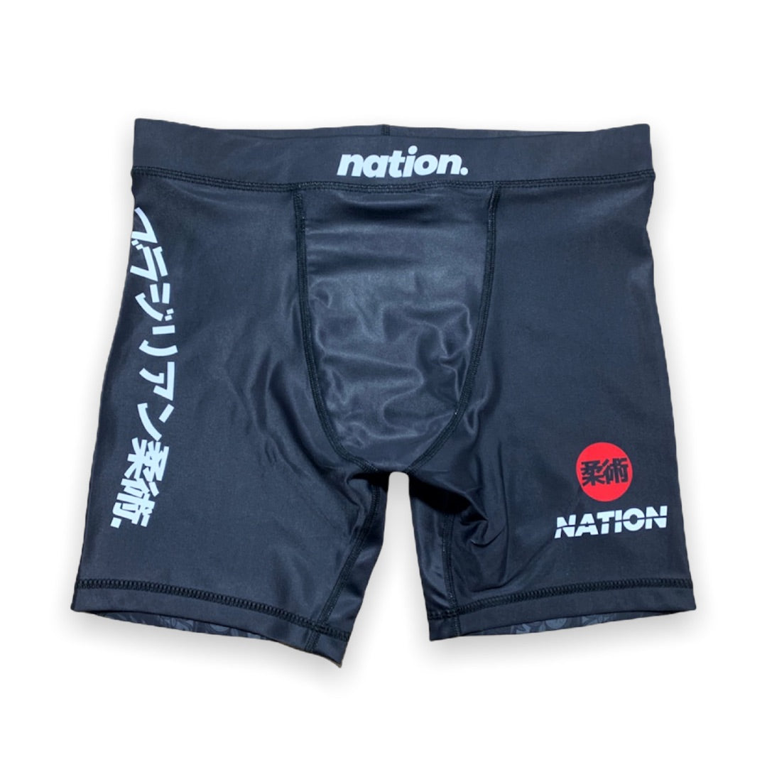 Paisley Smoke | Vale Tudo Shorts - Nation Athletics Bjj
