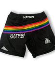Roll with Pride Fight Shorts For Grappling, Wrestling and MMA