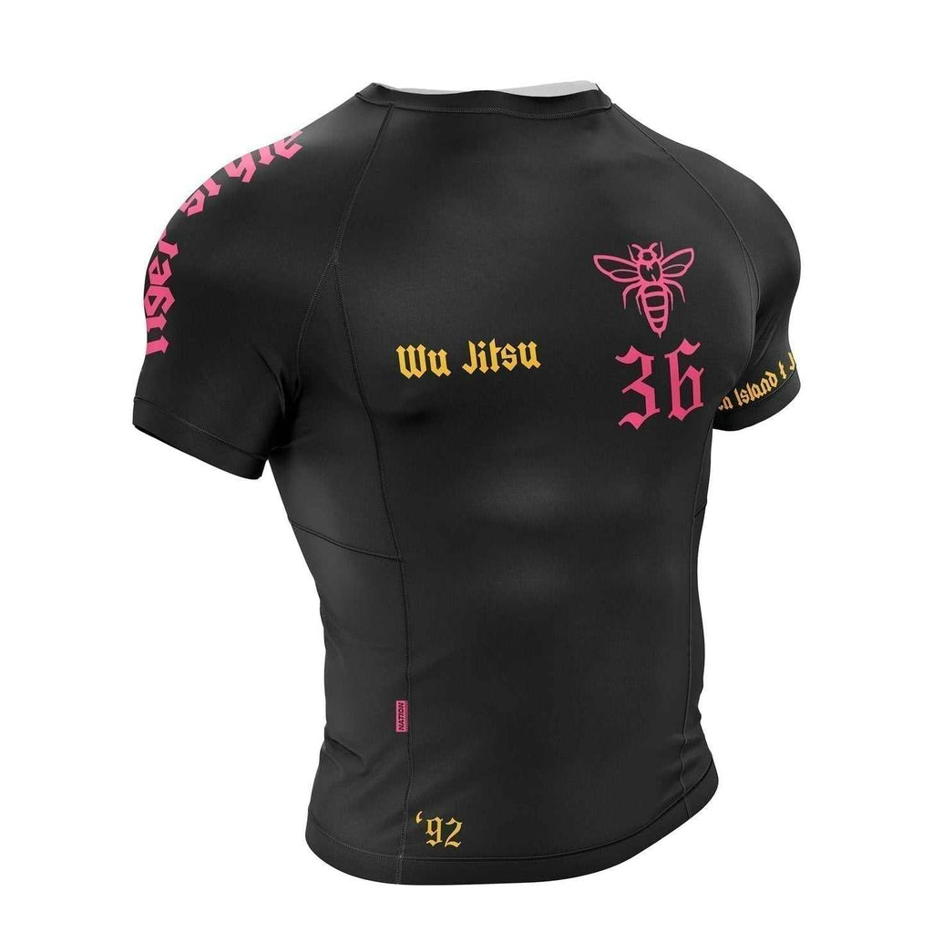 Nation Athletic Jiu JItsu | Short Sleeve BJJ Rash Guards | Wu Jitsu ...